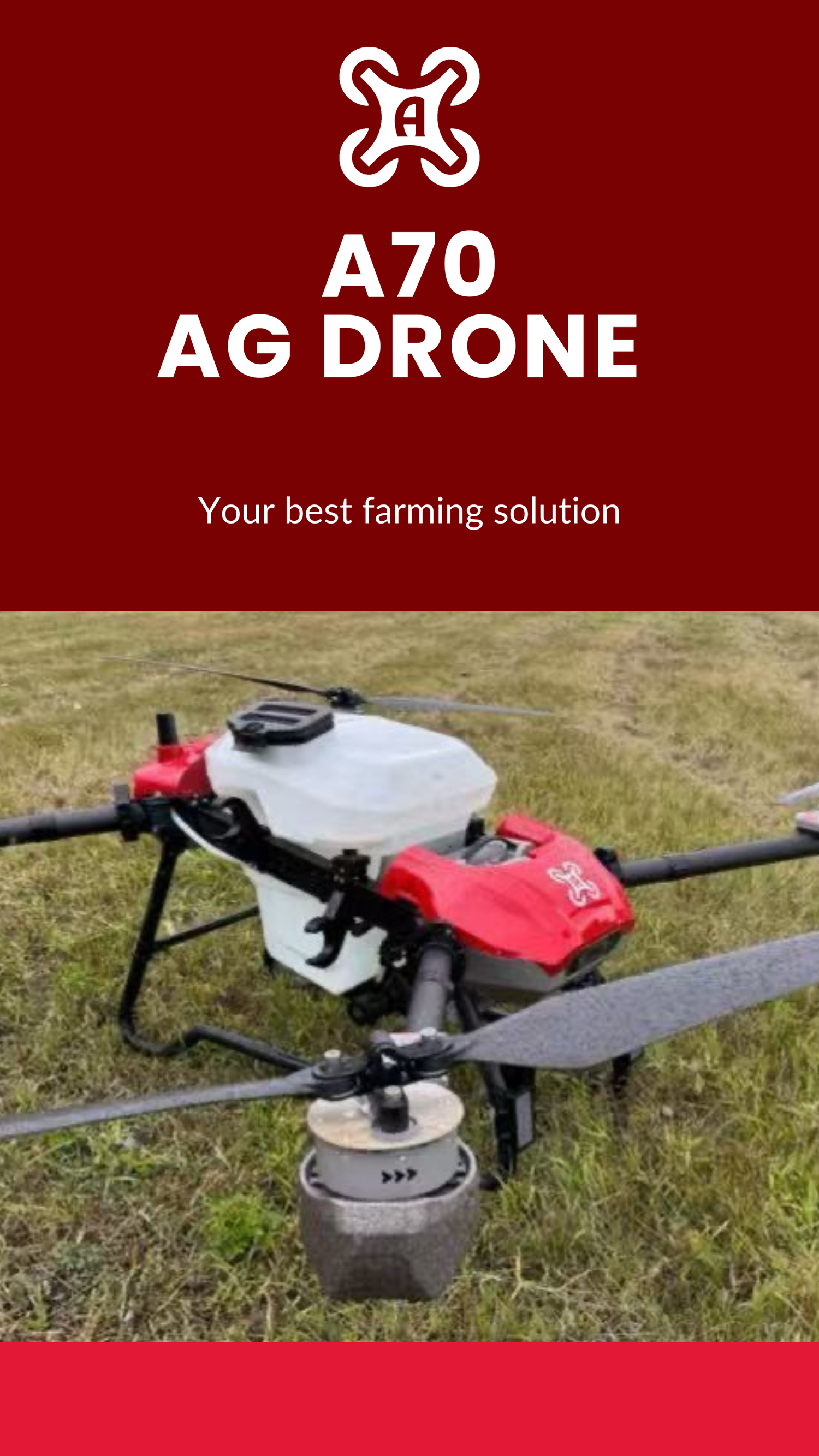 A70: Canada’s First Precision Farming Drone